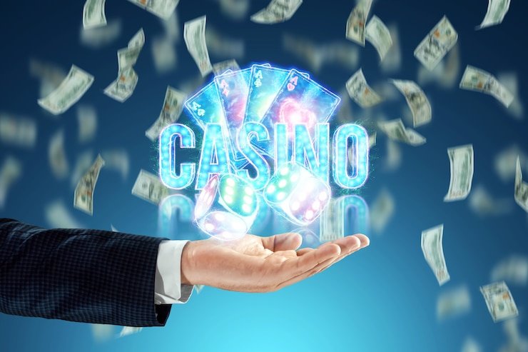Live Lightning Baccarat table interface on jangkar55 link showing main bet and lightning side-bet sections
